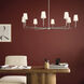 Pallas 8 Light Polished Nickel Chandelier Ceiling Light