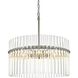 Paulina 4 Light 20 inch Polished Nickel Chandelier Ceiling Light
