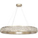 Arctic Halo 16 Light 38 inch Gold Pendant Ceiling Light