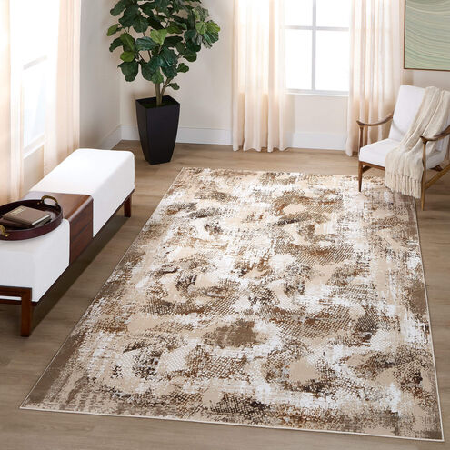 Piave 114 X 79 inch Earth Tones Rug in 6 x 9