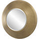 Contessa 29.5 X 29.5 inch Antiqued Gold Mirror