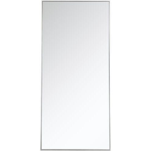 Monet 60 X 30 inch Silver Wall Mirror