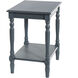 Sybil 24 X 19.5 inch Antique Navy End/Side Table