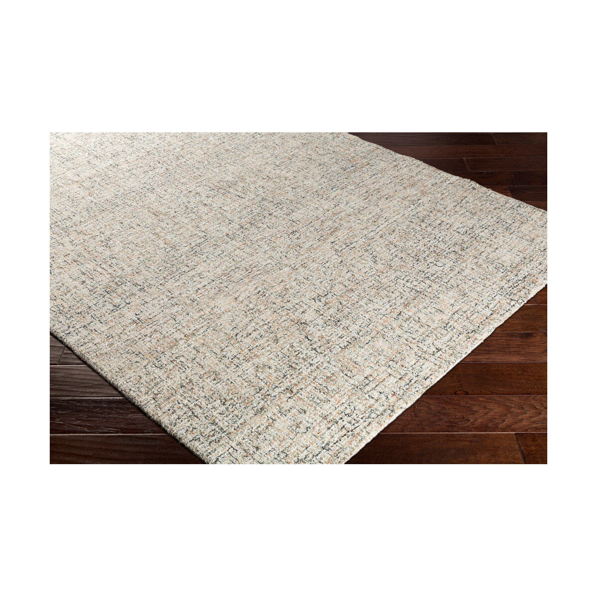 Robin 90 X 60 inch Dark Green/Cream/Khaki/Camel Rugs, Rectangle