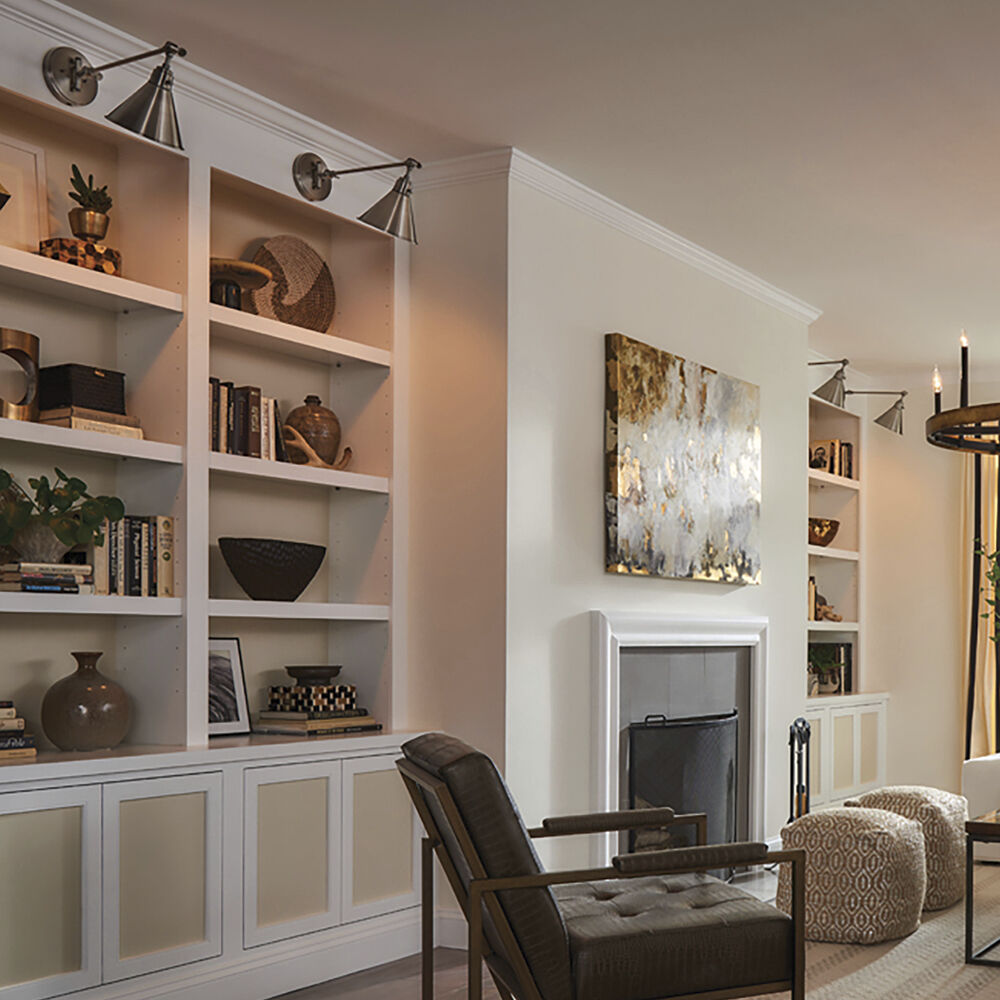 Arti 1 Light 7.75 inch Polished Antique Nickel Indoor Wall Sconce Wall Light