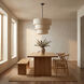 Dalia 9 Light 30 inch Matte Black Pendant/Chandelier Ceiling Light