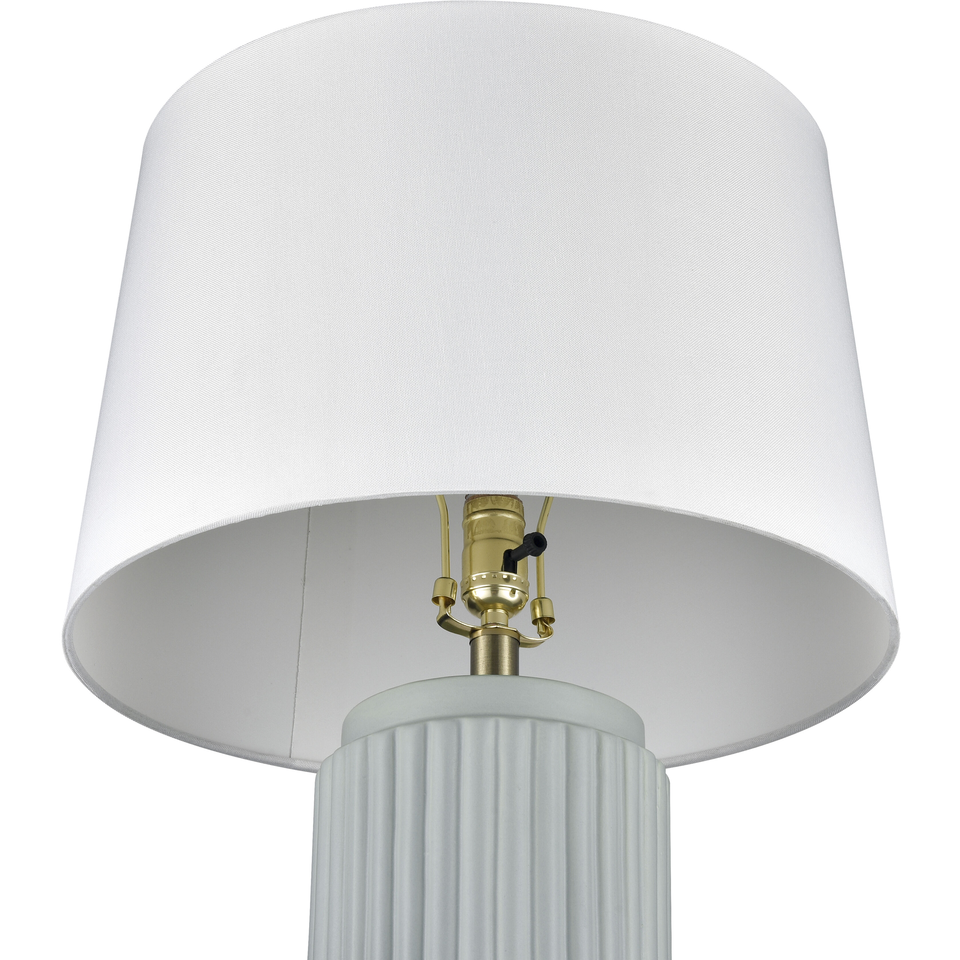 Knox 30 inch 150 watt Light Blue Table Lamp Portable Light