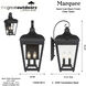 Marquee Outdoor Wall Mount in Sand Coal, Great Outdoors