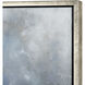 Muller Forest Blue with Light Gray and Antique Gold Framed Wall Art
