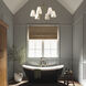Julia 6 Light 36 inch Matte Brass Chandelier Ceiling Light