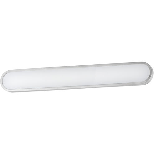 Latitude LED 36 inch Satin Nickel Bath Vanity Light Wall Light