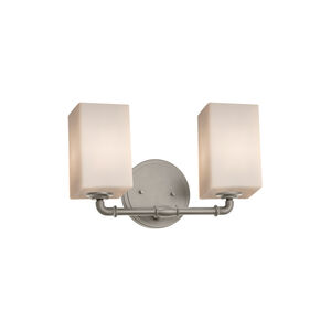 Fusion 14 inch Brushed Nickel Bath Bar Wall Light