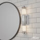 Holly Grove 2 Light 18 inch Chrome Vanity Light Wall Light, Small