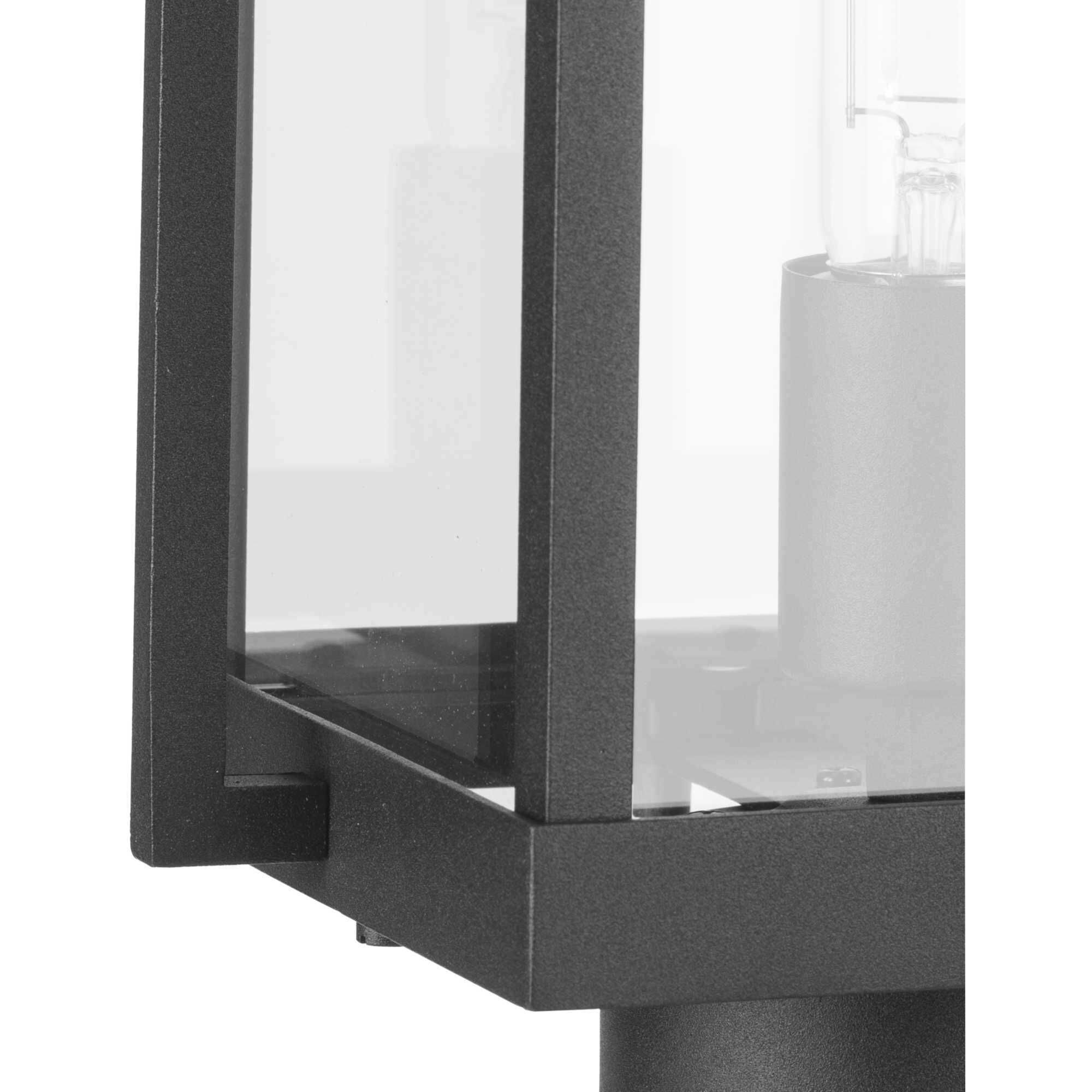 Walcott 1 Light 21.37 inch Textured Black Post Lantern