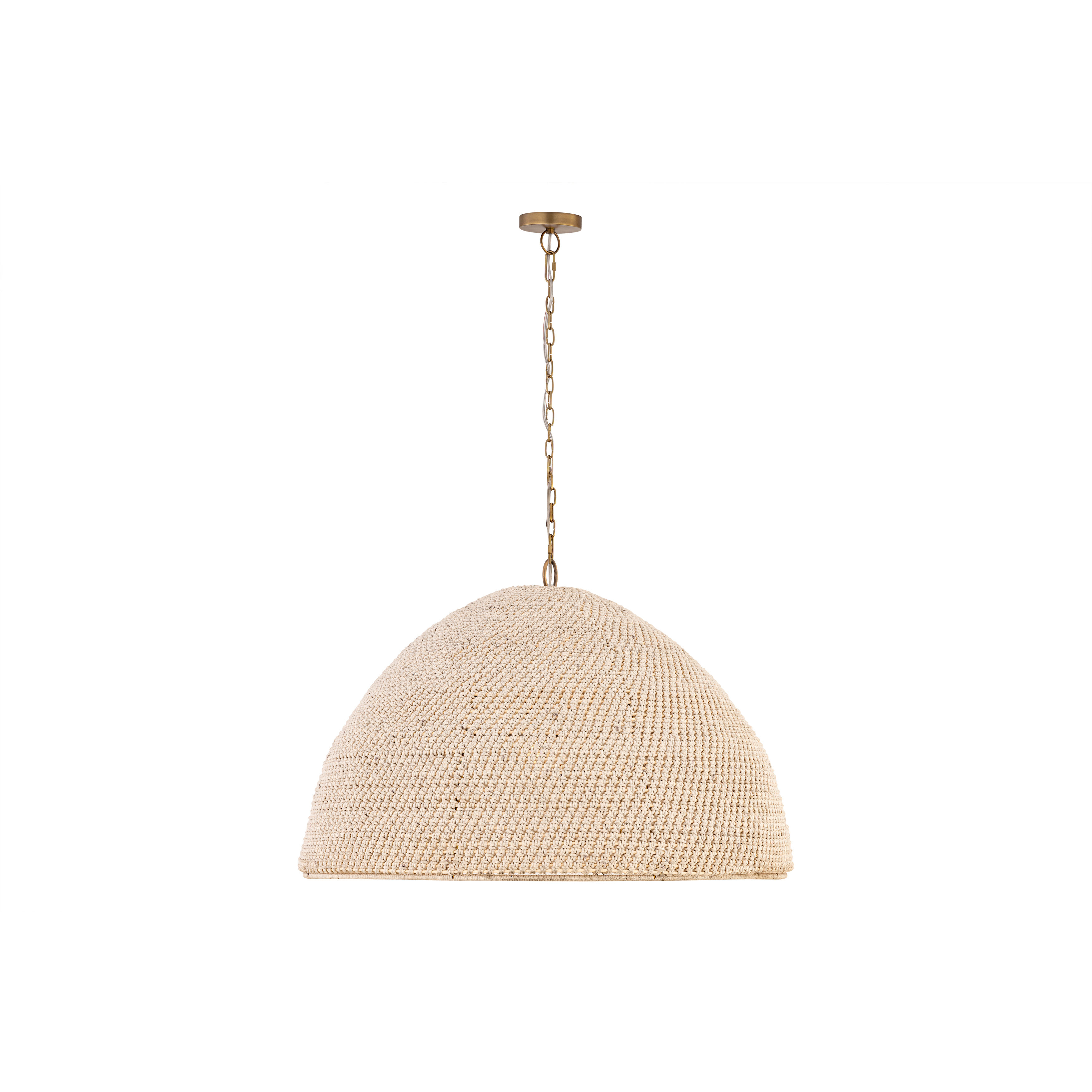Fernwood 1 Light 36 inch Legacy Brass Pendant Ceiling Light