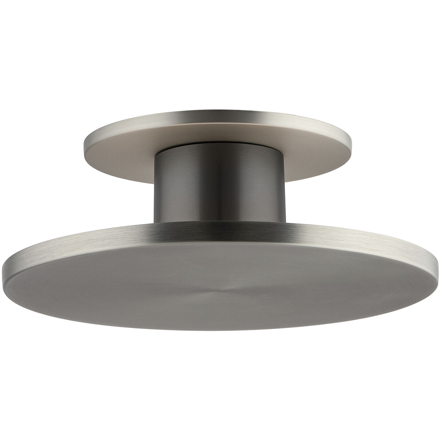 Twist-N-Lite LED 8 inch Brushed Nickel Semi-Flush Mount Ceiling Light, WAC Limited