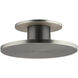 Twist-N-Lite LED 8 inch Brushed Nickel Semi-Flush Mount Ceiling Light, WAC Limited