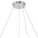 Veronique 12 Light 32 inch Chrome Down Chandelier Ceiling Light