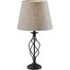 Darcy 26 inch 60.00 watt Black Metal Table Lamp Portable Light, Simplee Adesso