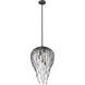 Gabriella 5 Light 15 inch Matte Black Pendant Ceiling Light
