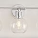 Sean Lavin Clara 3 Light 24 inch Chrome Vanity Light Wall Light