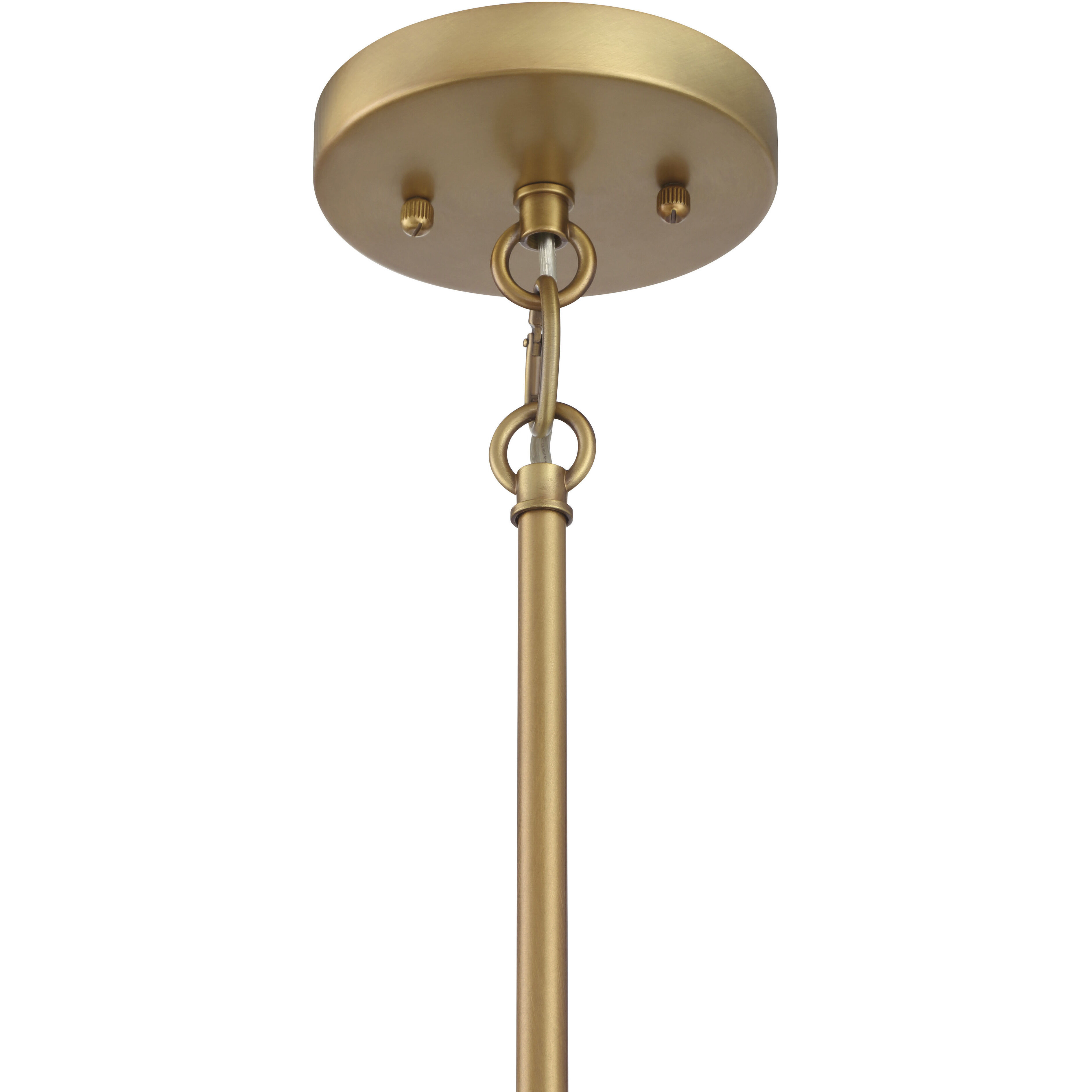 Paxos 1 Light 15.5 inch Legacy Brass and Sand Coal Pendant Ceiling Light
