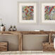 Summer's End Blue and Multi and Red and Green Framed Art, Propac