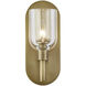 Lucian 1 Light 3.63 inch Vintage Brass Bath Vanity Light Wall Light