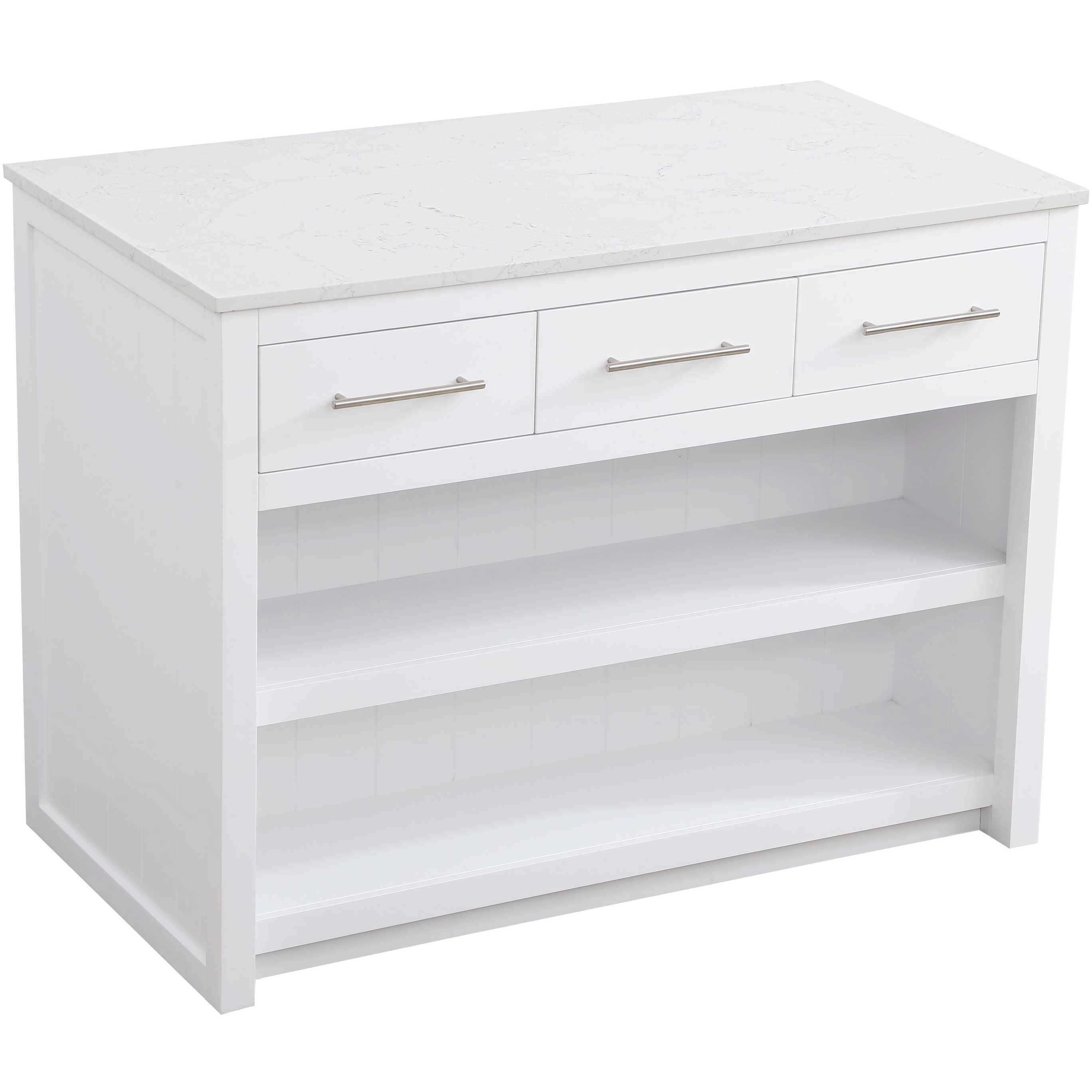 Porter White Kitchen Island