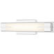 Chase LED 18 inch Chrome Bath Vanity Light Wall Light
