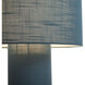Moonlight 20 inch 60 watt Sage Table Lamp Portable Light