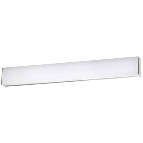 Strip LED 24 inch Brushed Aluminum Bath Vanity & Wall Light in 2700K, dweLED