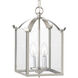 Whitmore 2 Light 7.25 inch Brushed Nickel Chandelier Ceiling Light