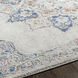 Lagos 120 X 94 inch Light Grey Rug in 8 x 10, Rectangle