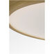 Paloma Contreras Dupont 16 inch Gild Semi-Flush Mount Ceiling Light