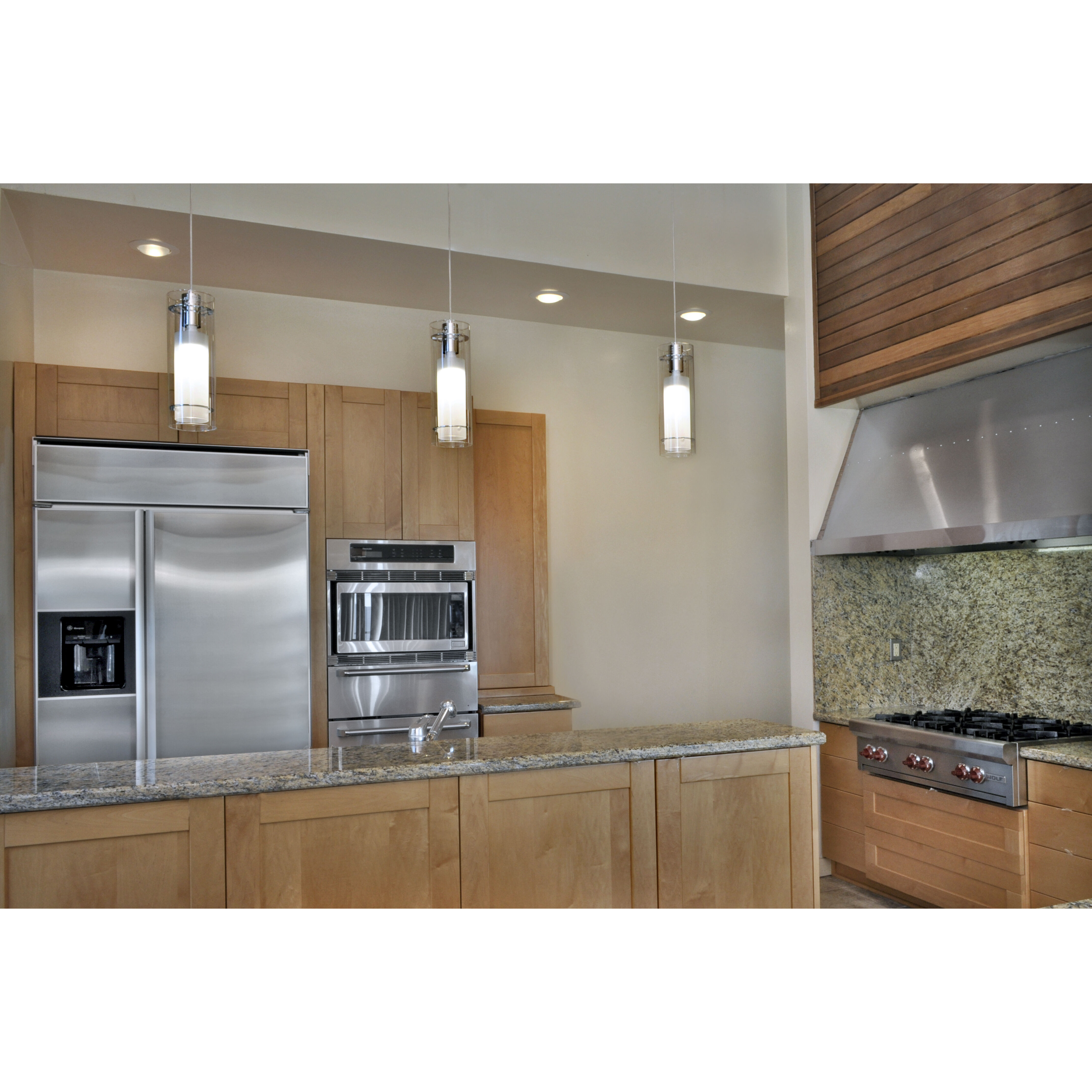 Frost 1 Light 5.5 inch Polished Chrome Single Pendant Ceiling Light