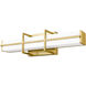 Harrison LED 18 inch Modern Gold Vanity Wall Light