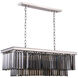 Sydney 12 Light 40 inch Polished Nickel Chandelier Ceiling Light, Urban Classic