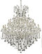 Maria Theresa 49 Light 60 inch Chrome Foyer Ceiling Light in Clear, Royal Cut