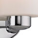 Brookings 2 Light 11.75 inch Chrome Bath Wall Light