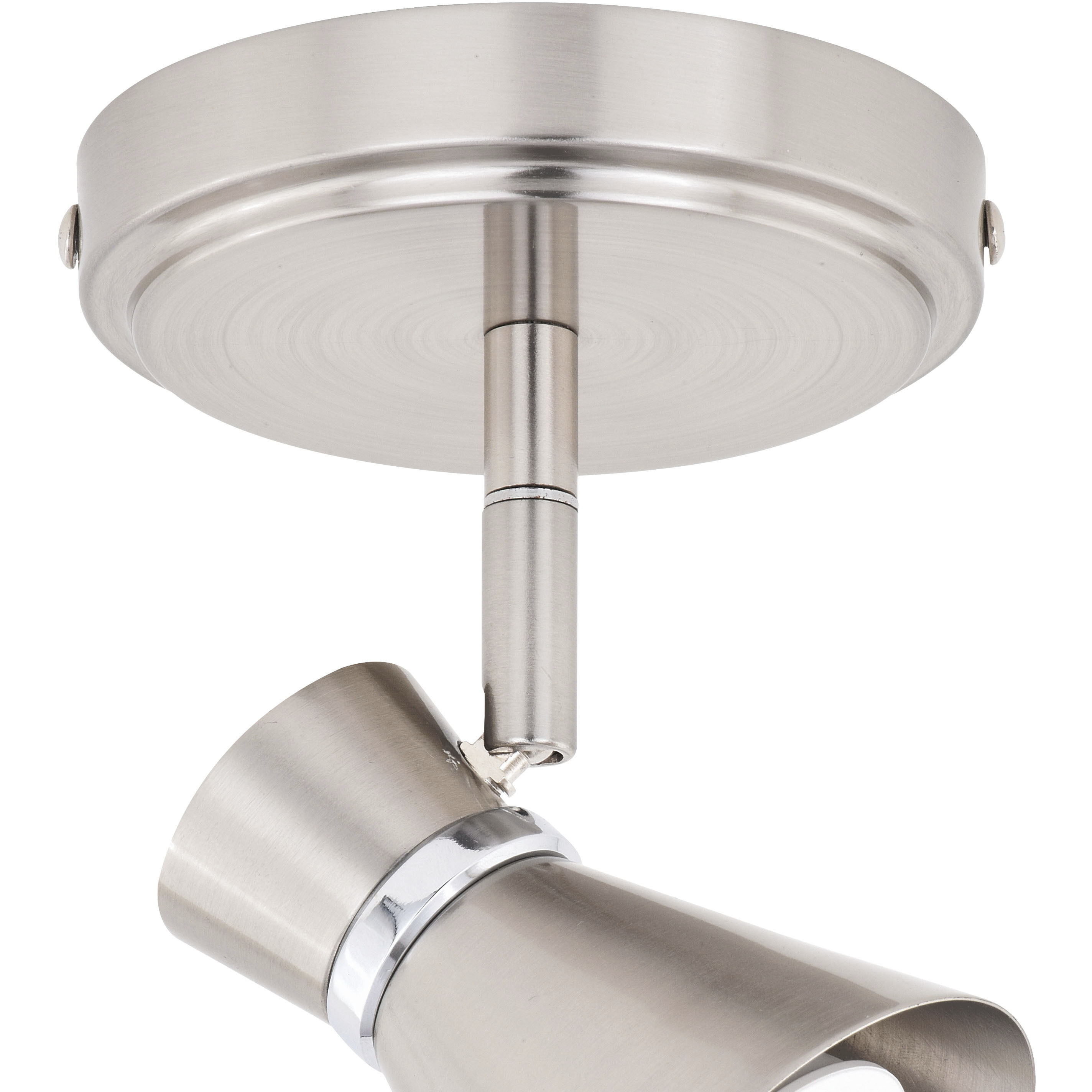Alto 1 Light 120 Brushed Nickel and Chrome Directional Light Ceiling Light