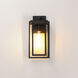 Cabana 1 Light 15 inch Black Outdoor Wall Mount
