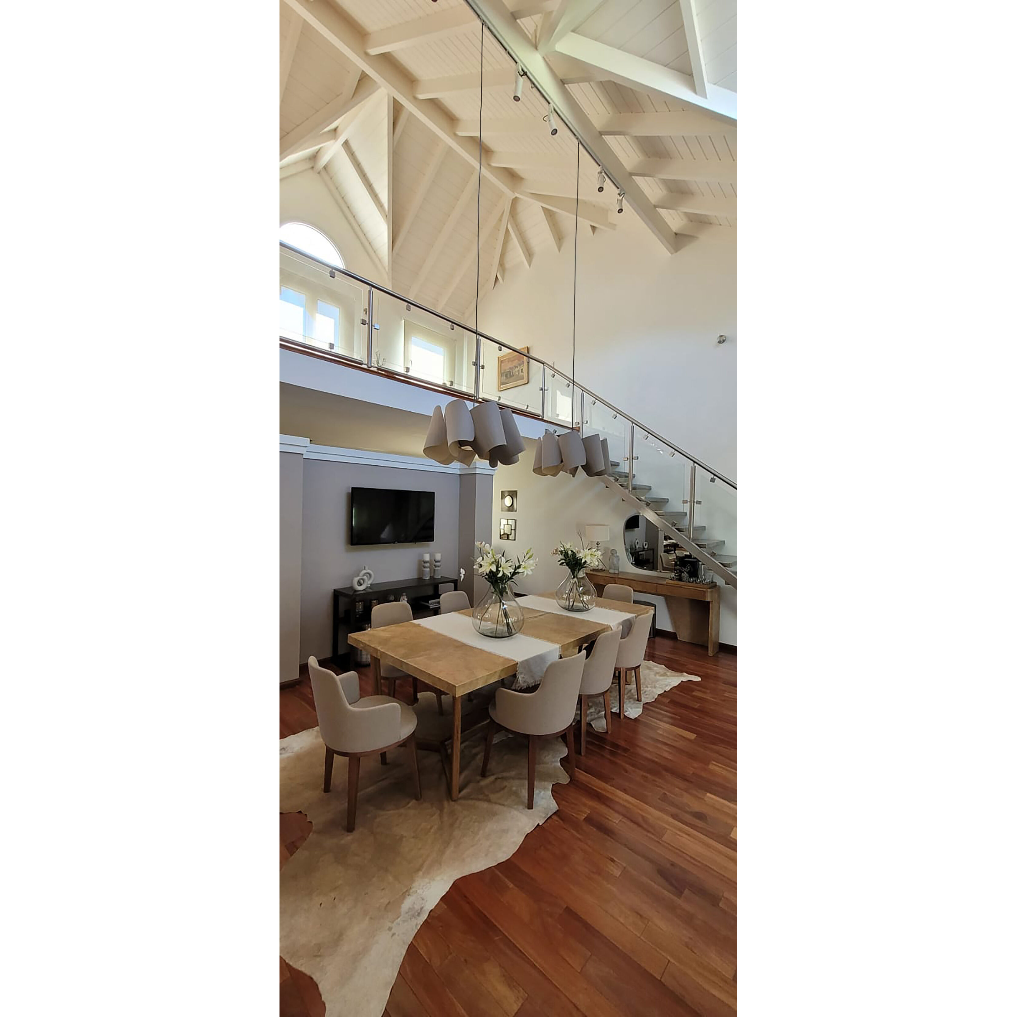 Camila 1 Light 26.4 inch Grey Oak Pendant Ceiling Light in Grey Oak/Ash, WEP Collection