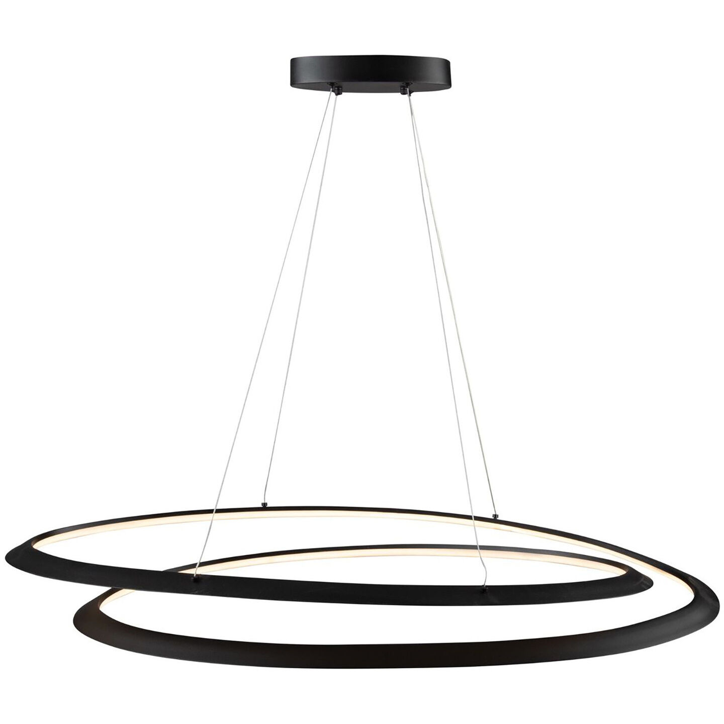 Ara LED 38.6 inch Black Pendant Ceiling Light