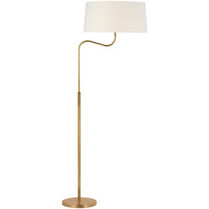Thomas O'Brien Canto 49.75 inch 15.00 watt Hand-Rubbed Antique Brass Adjustable Floor Lamp Portable Light, Large
