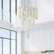 Celina LED 20 inch Chrome Down Chandelier Ceiling Light