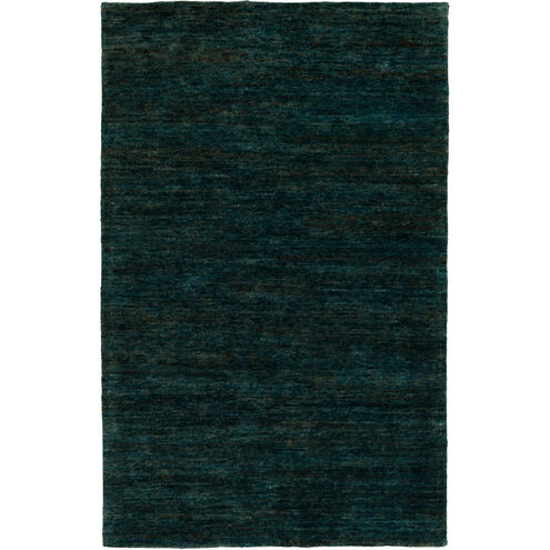 Crusoe 36 X 24 inch Green Area Rug, Jute