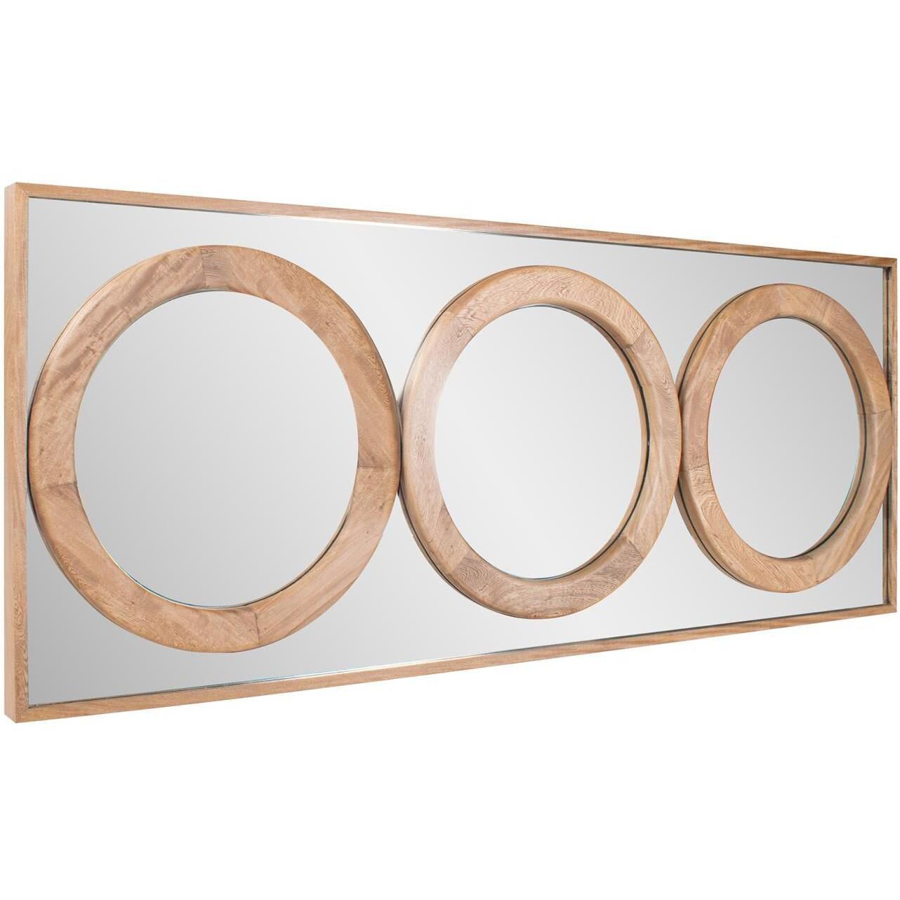 Balwani 71 X 31.5 inch Natural Mirror