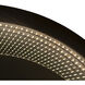 Starfall 39 X 39 inch Gunmetal Vanishing Wall Mirror