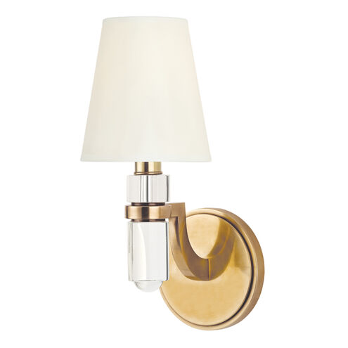 Dayton 1 Light 5 inch Aged Brass Wall Sconce Wall Light